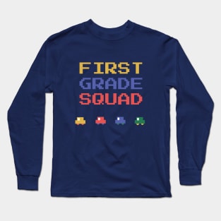 first grade squad Long Sleeve T-Shirt